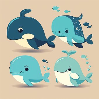 Free Dolphins Fish illustration and picture
