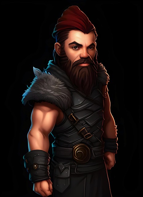 Free role playing game rpg character illustration