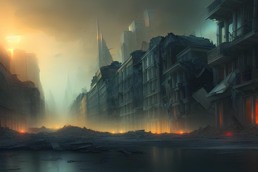 Free Destroyed City photo and picture