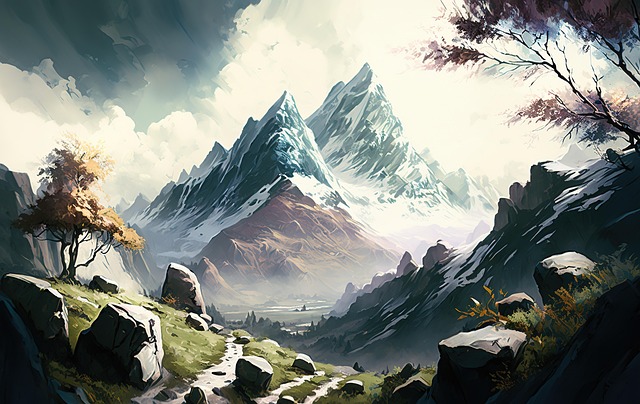Free Ai Generated Trees illustration and picture