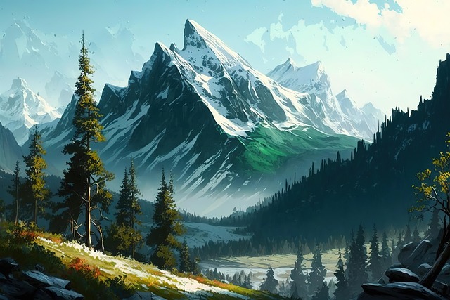 Free Ai Generated Trees illustration and picture