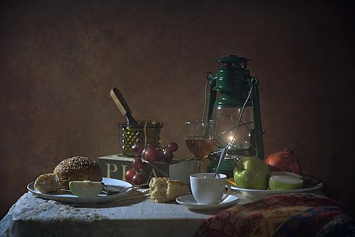 Naturaleza Muerta, Comida, Frutas