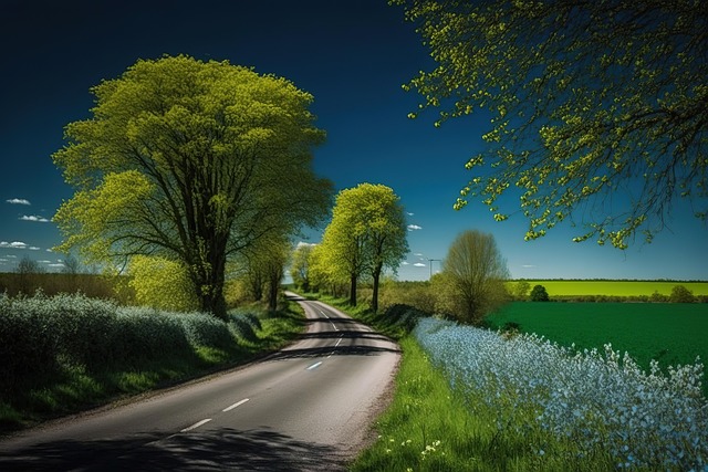 Free Ai Generated Road illustration and picture