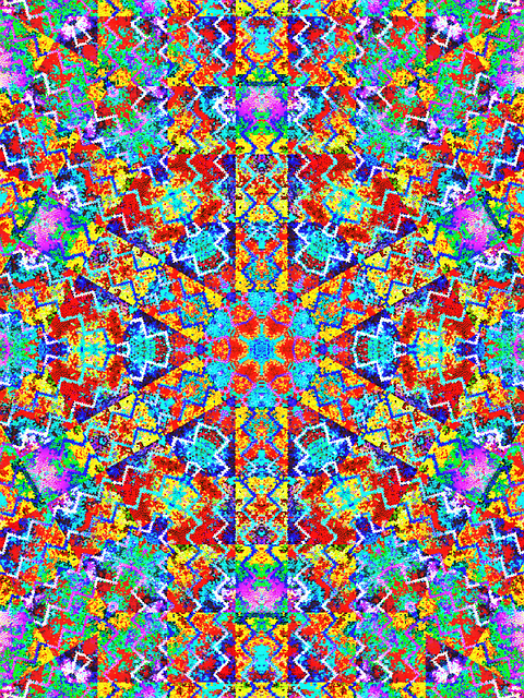 Free Pixel Art Colorful illustration and picture