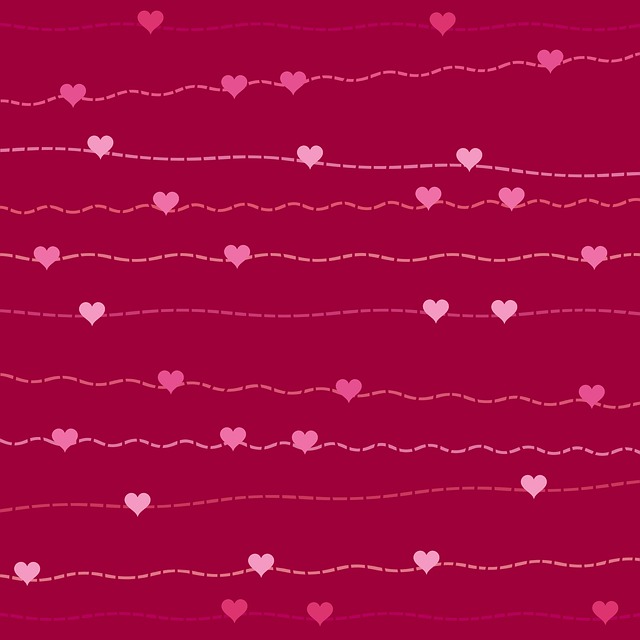 Free hearts valentine love illustration