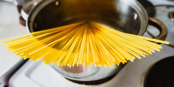 Spaghetti, Pasta, Nudler, Pande, Køkken