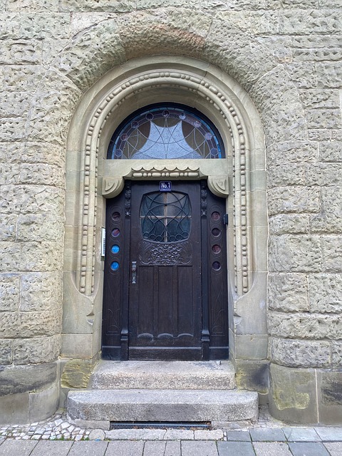 Free Door Art Nouveau photo and picture