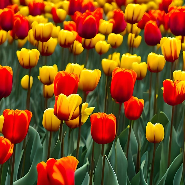 Ai Generiert, Tulpen, Niederlande