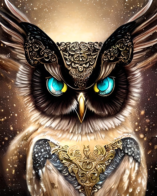 Ai Genereret, Fantasi, Steampunk, Ugle