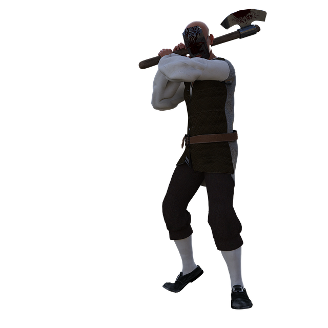 Free executioner horror beheading illustration