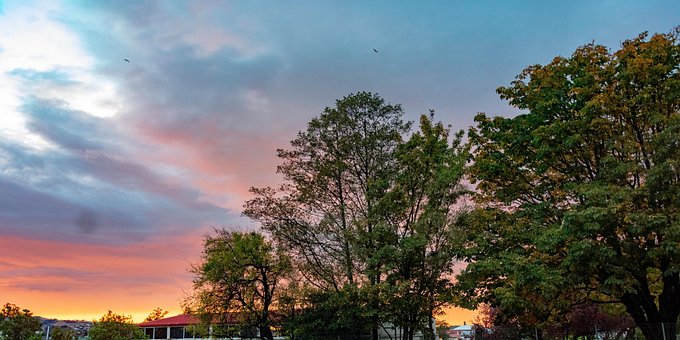 Free Red Sky Sky photo and picture