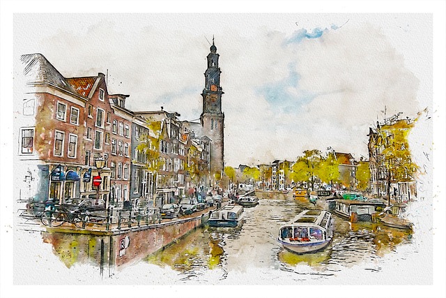Amsterdam, Canal, Naturaleza