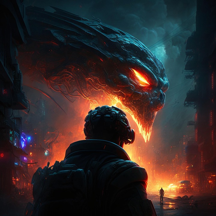 Download Alien City War Royalty-Free Stock Illustration Image - Pixabay