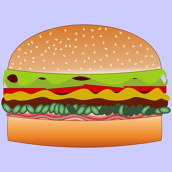 Hambúrguer, Comida, Lanche, Alimento