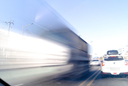 Geschwindigkeit, Auto, Lange Exposition