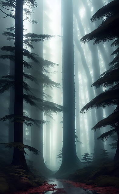Free Ai Generated Forest illustration and picture