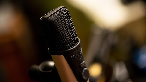 Microfone, Voz, Vocal, Estúdio, Música