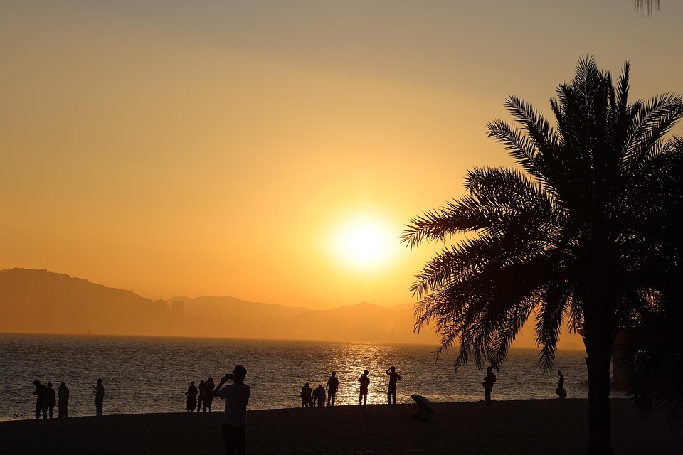 Puesta De Sol Junto - Foto gratis en Pixabay - Pixabay