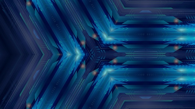 Free futuristic background symmetry illustration