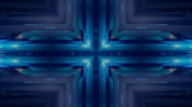 Free futuristic background pattern illustration