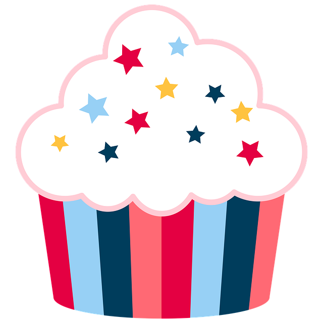 Free muffin cupcake cake illustration