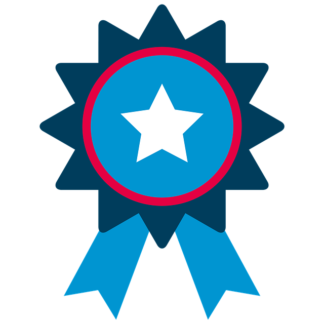 Free ribbon blue cutout illustration
