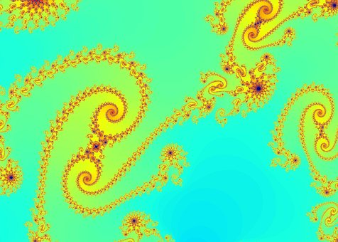 Free Spiral Fractal illustration and picture