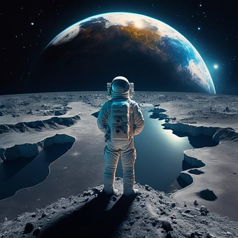 Ai Gegenereerd, De Ruimte, Astronaut