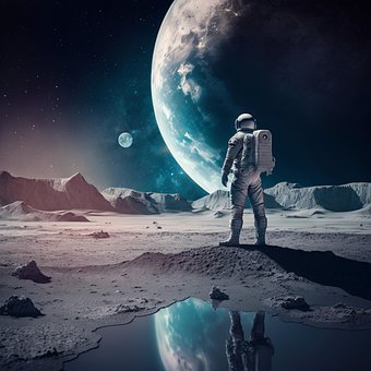 Ai Gegenereerd, De Ruimte, Astronaut