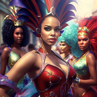 Ai Gegenereerd, Dames, Carnaval, Muzen