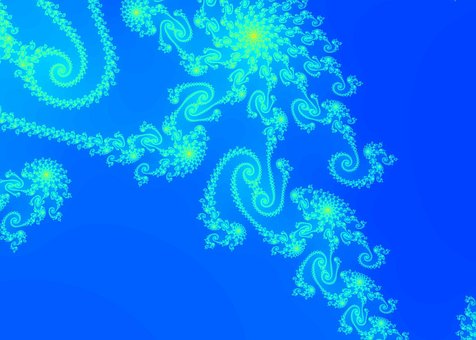 Free Spiral Fractal illustration and picture