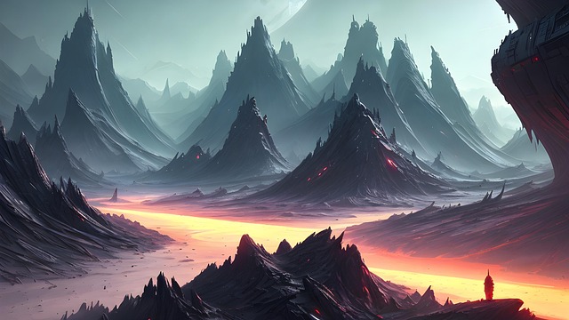Ai Generiert, Raum, Landschaft