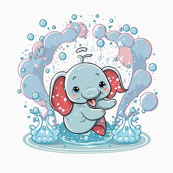 Free Elephant Circus illustration and picture