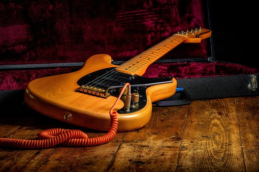 E Gitarre, Musikinstrument, Künstlerisch