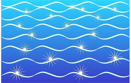 Free Waves Sea vector and picture