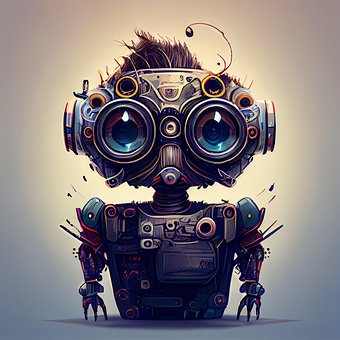 Free Ai Generated Robot illustration and picture