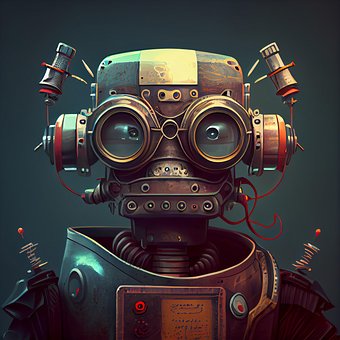 Free Ai Generated Robot illustration and picture