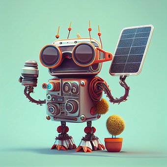 Free Ai Generated Robot illustration and picture