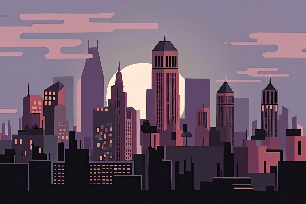 cityscape-free-stock-photo-illustration-of-a-city