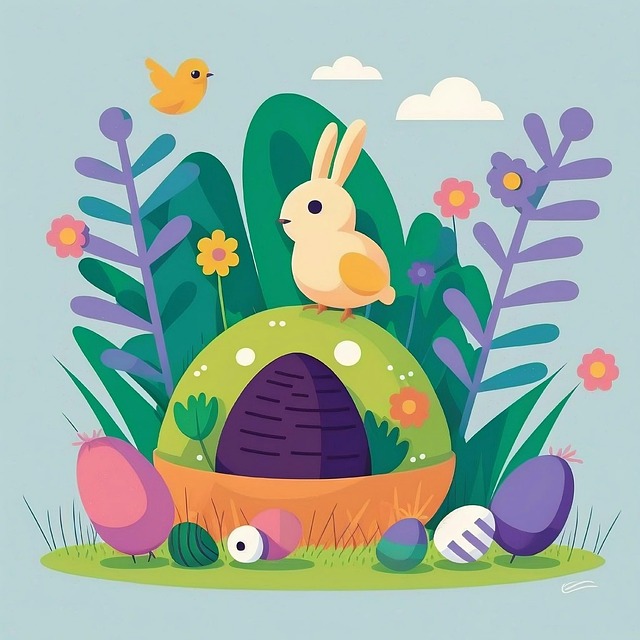 Free Easter Eggs illustration and picture