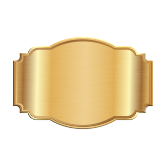 Free Plaque Badge illustration and picture