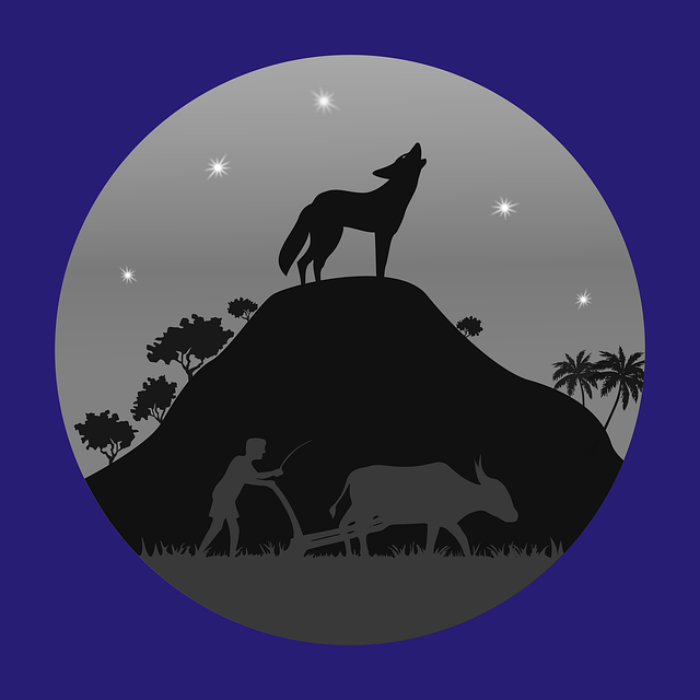 Free Jackal Farming illustration and picture