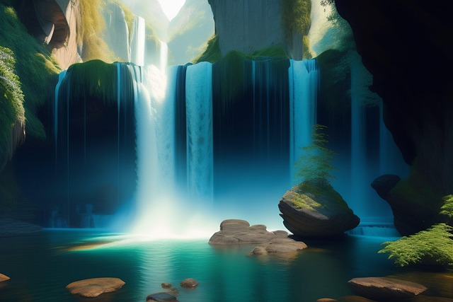 Natur, Wasserfall, Fluss, Landschaft