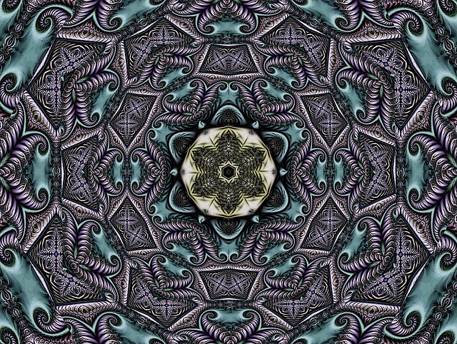 Download free HD stock image of Rosette Kaleidoscope Free rosette kaleidoscope art illustration