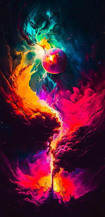 Ai Generated Clouds Colorful - Free image on Pixabay