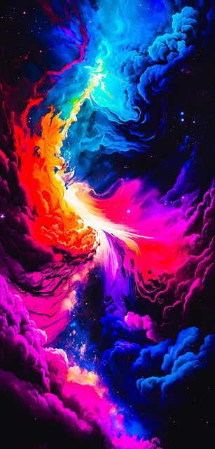 Free ai generated planet clouds illustration