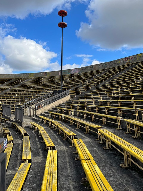 Estadio, Abandonado, Decaer, Ruina