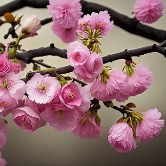 Free Pink Cherry photo and picture