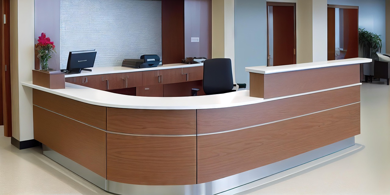 Download Reception Desk Office Lobby Lobby RoyaltyFree Stock