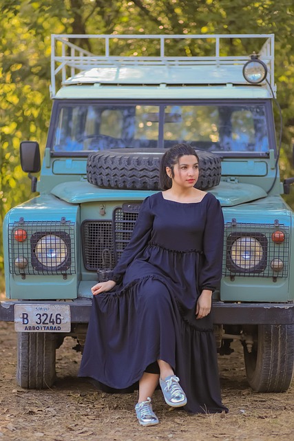 Pige, Model, Bil, Jeep, Mode, Stil